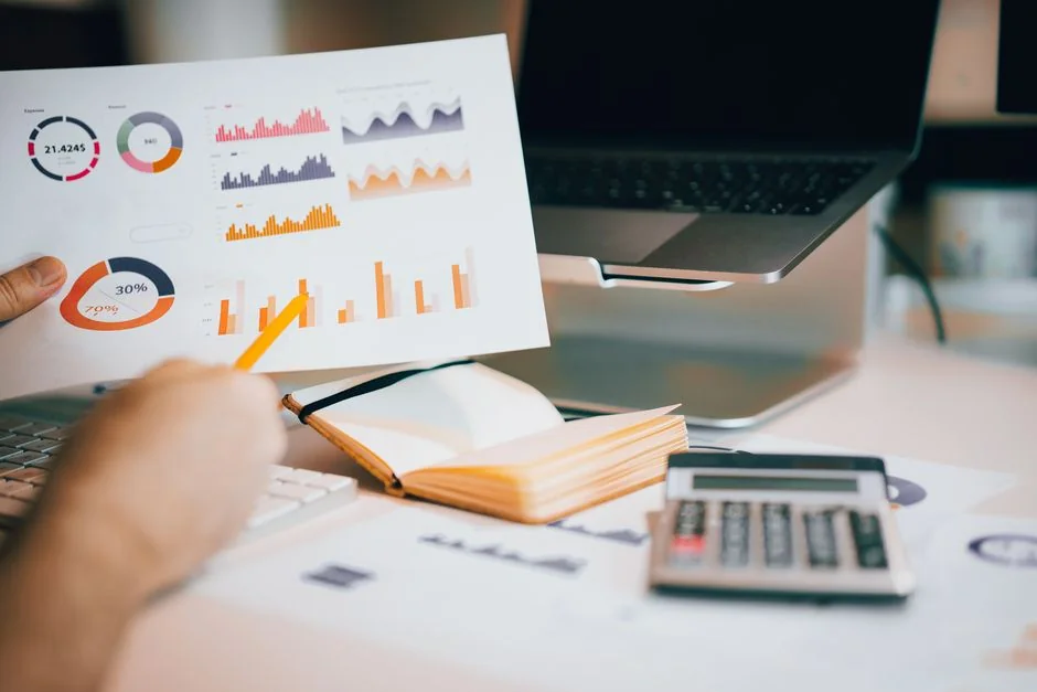 Close-up of a notebook page with Content Strategy written on it, ideal for business planning visuals.